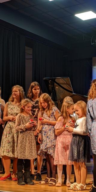Vánoční koncert žáků z klavírní třídy Reginy Goslinské